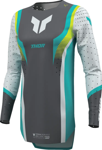 Womens Sportmode Velocity Jersey Gray, Blue -9