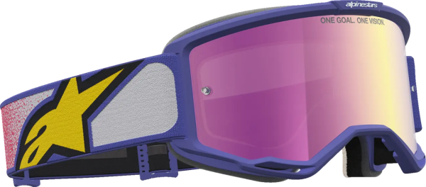 Vision 5 Drag Goggle Red, Purple, 3, nordicamoto.ro