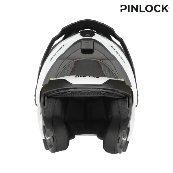 Casca Flip-up Acerbis Rider Graphic Alb/Negru XL-7