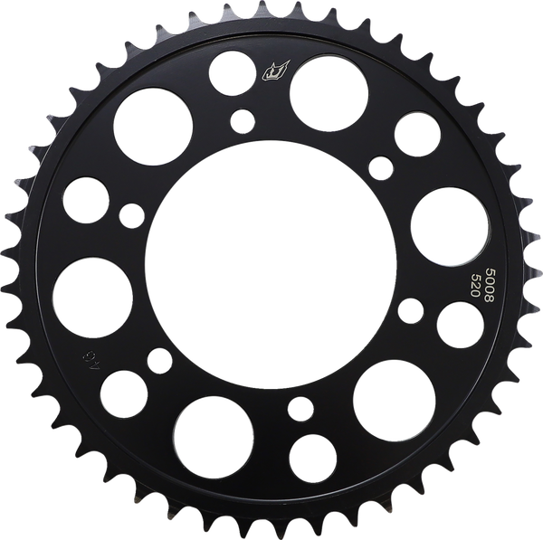 Lightweight Steel Sprocket Black, Zinc, 2, nordicamoto.ro