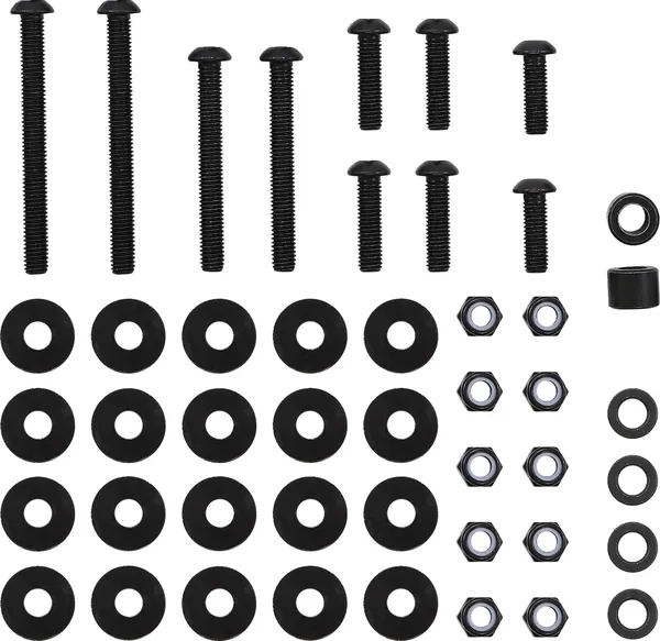 MOOSE RACING Kenai Top Case Mounting Plate Black -0