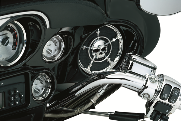 Front Speaker Accents Chrome, 1, nordicamoto.ro
