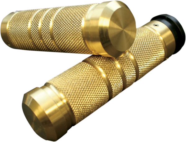 Accutronix Grips Handlebar Knurled Grooved 1(r) Brass Brass, 2, nordicamoto.ro