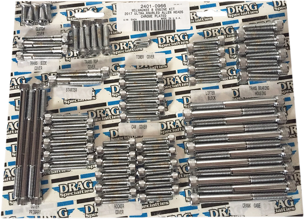 M-eight Bolt Kit Silver, 1, nordicamoto.ro