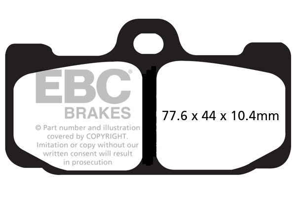 Epfa Series Extreme Pro Sindered Brake Pads, 1, nordicamoto.ro