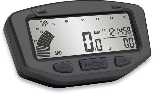 Vapor Speedometer/tachometer Computer Black-0
