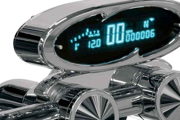 Speedometer Mount Chrome, 3, nordicamoto.ro