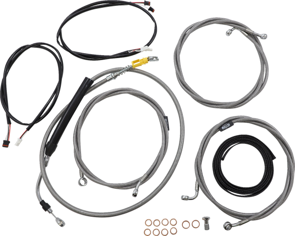 Complete Plug-and-play Cable Kit Silver, 1, nordicamoto.ro