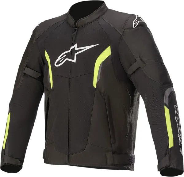 Geaca Alpinestars AST Air V2 Black/Fluorescent Yellow-1