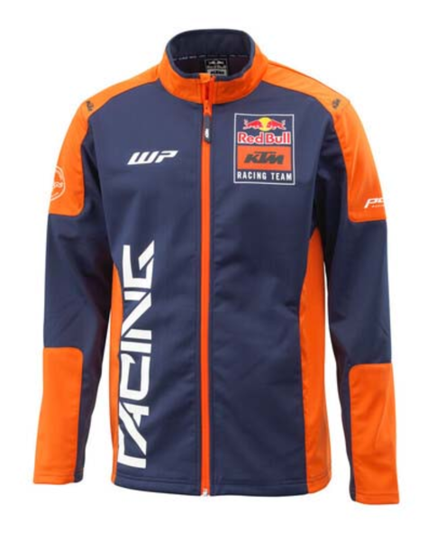 Geaca KTM Replica Team Softshell Orange Navy-0