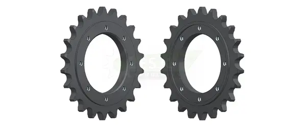 Pinion standard față 525, culoare naturală, 1, nordicamoto.ro