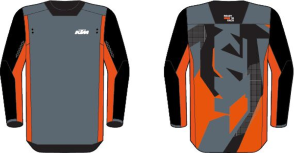 RACETECH JERSEY GREY-1