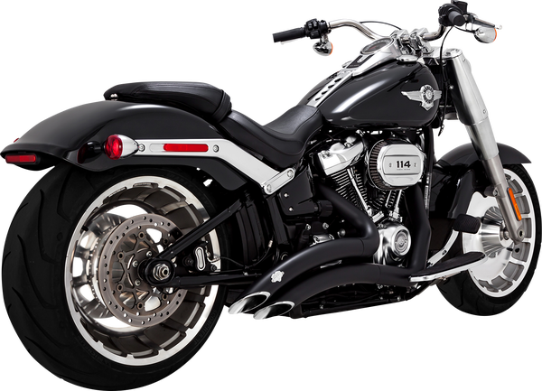 Big Radius Exhaust System Black, 1, nordicamoto.ro
