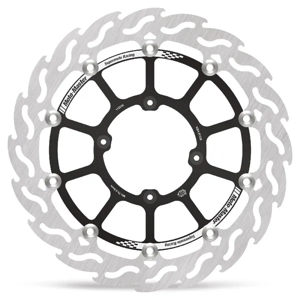 Supermoto Front Racing Rotors Black-1