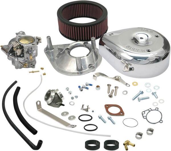 Super E Carburetor Kit W/ Manifold Silver, 1, nordicamoto.ro