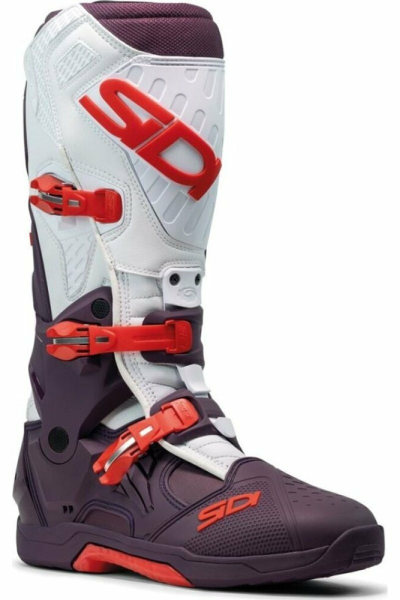 Cizme Sidi MX/Enduro Crossair Wine/White-0