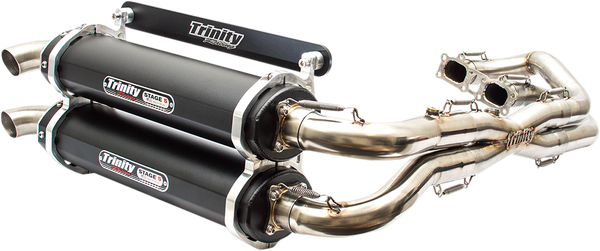 Stage 5 Dual Exhaust System Black, 2, nordicamoto.ro