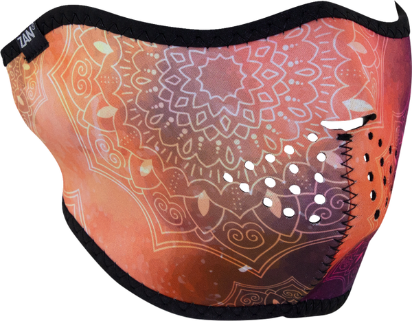 Neoprene Half Mask Orange, 1, nordicamoto.ro
