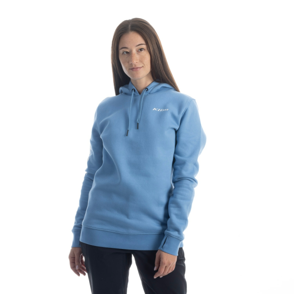Hanorac Dana Klim Mariposa Long Pullover Cyaneus - White-bf332d0e726d0e6cab137627827a4c93.webp