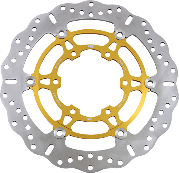 Pro-lite Xc Contour Brake Rotor Aluminum, Gold, Silver, 1, nordicamoto.ro