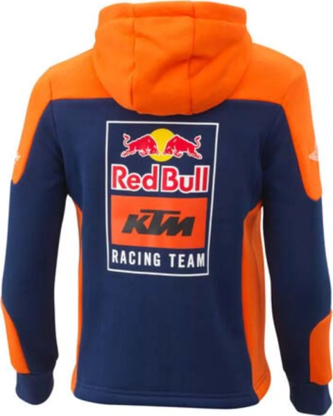 Hanorac Copii KTM Replica Team Zip Orange Navy-0