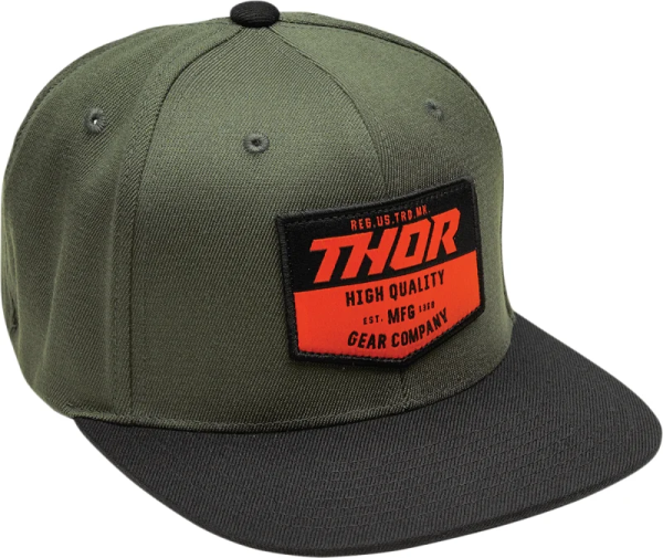 Chevron Snapback Hat Green  One Size Fits Most, 1, nordicamoto.ro