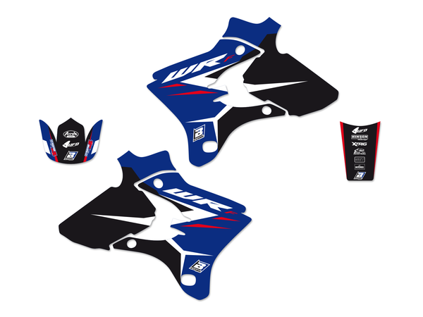 Dream 4 Graphics Kit Black, Blue, White -0