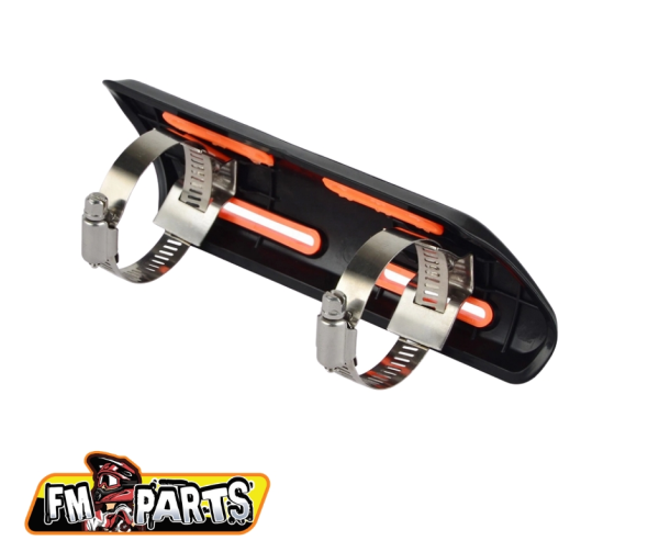 Protectie Evacuare 4T Fm-Parts Universal Black/Orange-1