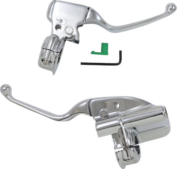 Brake/clutch Lever Assembly Silver, 2, nordicamoto.ro