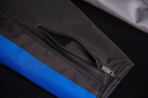 Geaca Textil Icon Airform Retro Blue/Black/White-5