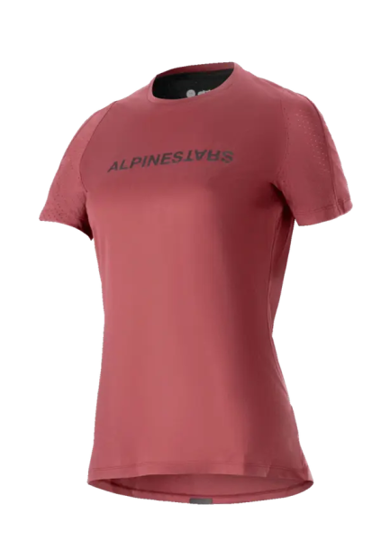 Alpinestars Stella A-dura Dri Switch Short Sleeve Jersey Burgundy -2
