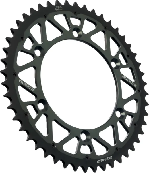 JT SPROCKETS Twinstar Rear Sprocket Graphite 