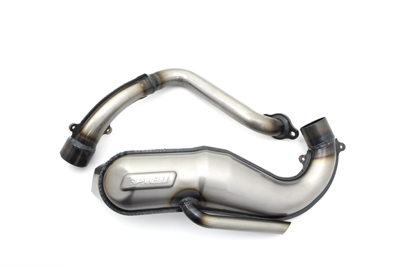 Vintage Exhaust Systems Silver, 1, nordicamoto.ro