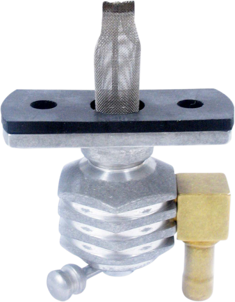 Power-flo Hex Fuel Valve Silver, 1, nordicamoto.ro