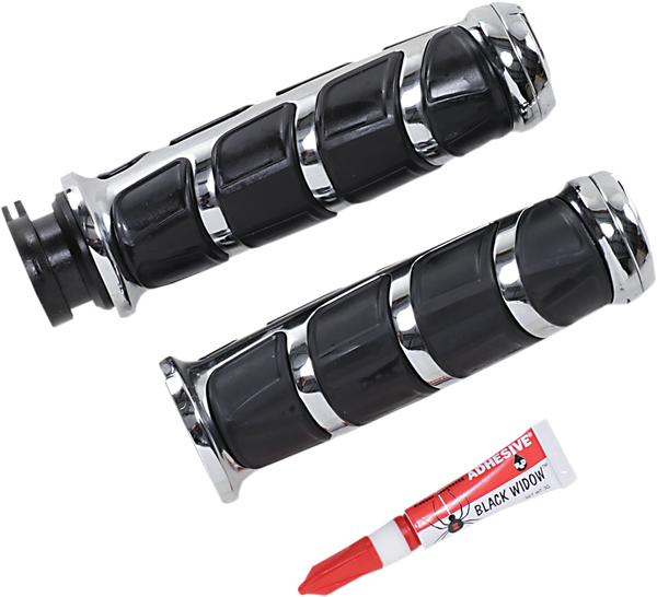 Kinetic Grips Black, 1, nordicamoto.ro