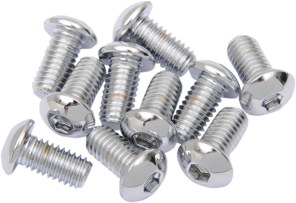 Replacement Button-head Bolts Silver, 2, nordicamoto.ro