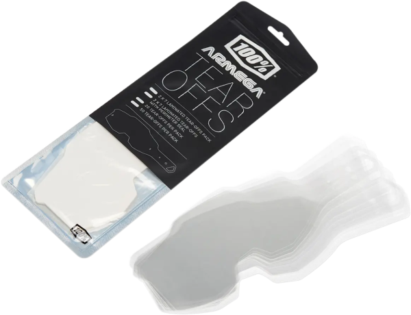 Tear-offs ochelari 100% Armega Clear (20 buc.)