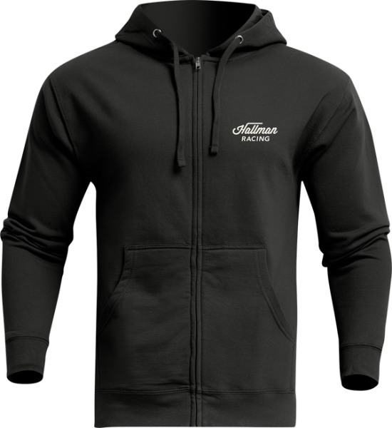 Hallman Heritage Zip-up Sweatshirt Black -2