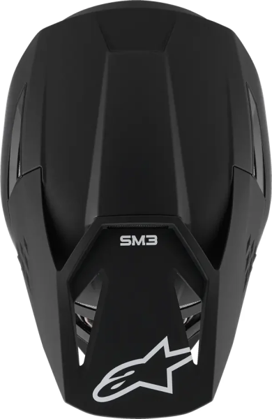 Casca Alpinestars Sm3 Solid Black Matte-4