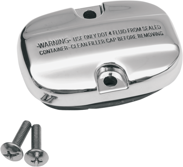 Rear Brake Master Cylinder Cover Kit Chrome, 1, nordicamoto.ro
