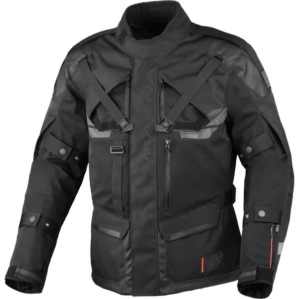 Geaca textil impermeabila touring/adventure MACNA TOUROS M Maro/Gri/Negru, 8, nordicamoto.ro
