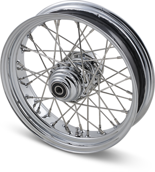 Rear Wheel 16x3.5 80-spoke Chrome Silver, 1, nordicamoto.ro