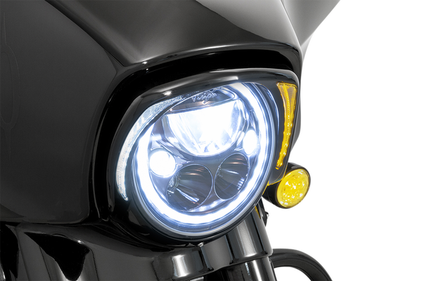 Fang® Headlight Bezel Black, 2, nordicamoto.ro