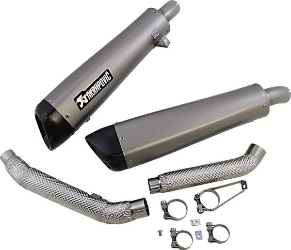 Titanium Slip-on Line Muffler Silver -0