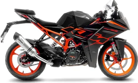 Tobă de eșapament LeoVince LV One Evo Slip-On pentru KTM RC 125, 4, nordicamoto.ro