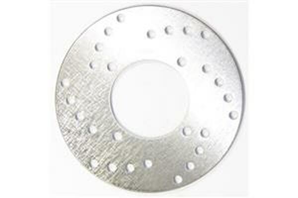Round D-series Fixed Offroad Brake Rotor Silver, Stainless Steel, Zinc, 1, nordicamoto.ro