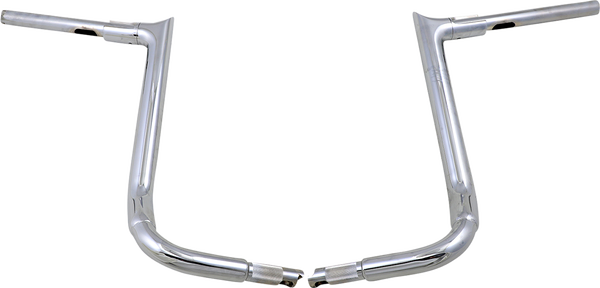 1-1/2(r) Ez Install Pointed Top Handlebar Silver, 1, nordicamoto.ro