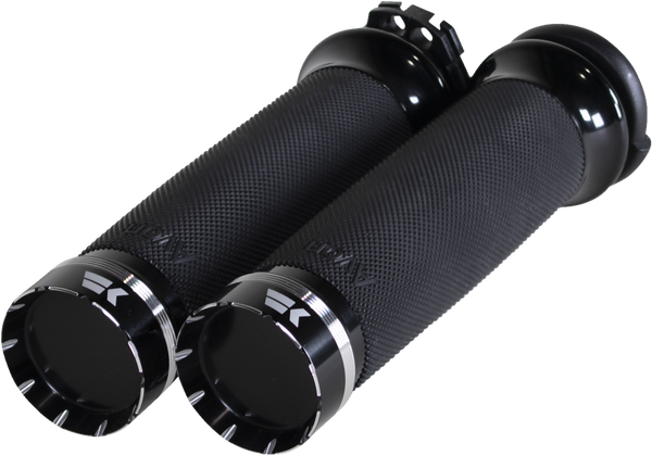 Tracer Grips Black, 1, nordicamoto.ro