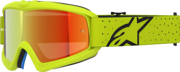 Ochelari Copii Alpinestars Vision Vesta Galben Fluo/Negru/Lentila Colorata, 1, nordicamoto.ro