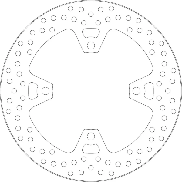 Halo Series Fixed Rotor Silver -0